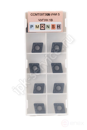 CCMT09T308-GM VK3115 Пластина твердосплавная ИПК