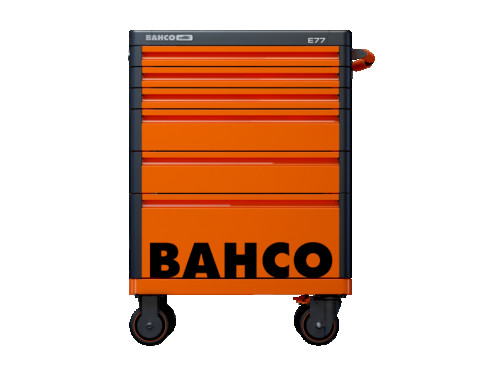 Tool cart with 6 PREMIUM drawers, orange