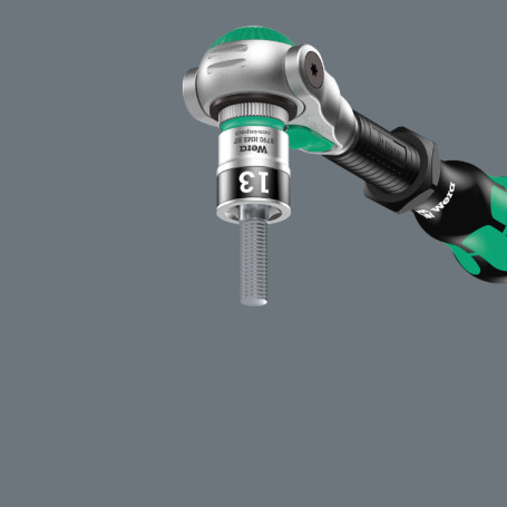 8790 HMB HF Zyklop Hexagon socket head, DR 3/8", with fastener fixing function, 11 x 29 mm