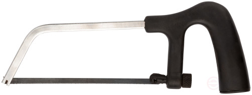Metal hacksaw mini 150 mm, plastic black handle