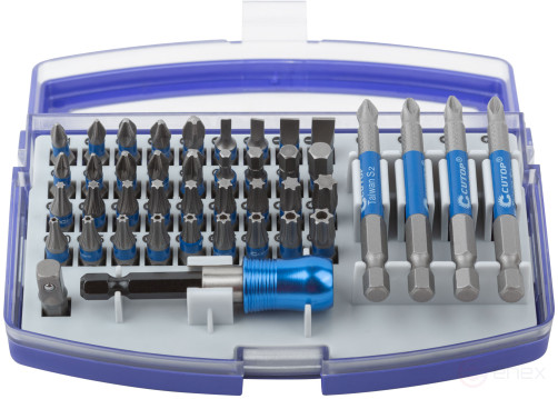 Набор бит в пластиковом боксе "Монтажный", Cutop profi, 42 предмета