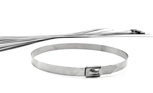 Steel ties MX 4,6*150 AISI 304, (20 pcs)