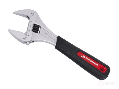 Разводной гаечный ключ с широким раскрытием 8"