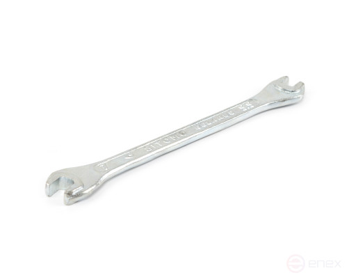 Ключ гаечный рожковый двусторонний 5,5x7 оцинкованный SITOMO BELARUS