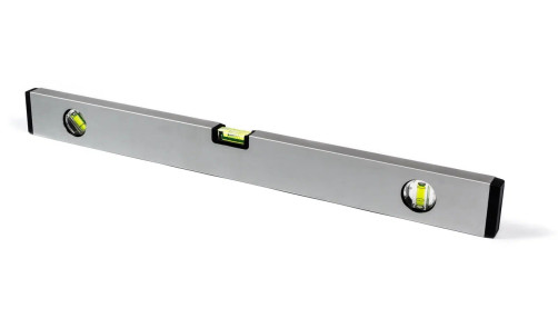 Уровень анодированный "ECO" (3 акриловых индикатора) 60 см