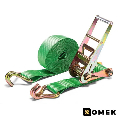 Ремень стяжной с храповым механизмом РОМЕК для крепления груза 3,5/7,0тн, 12м арт. 75.35.1.0