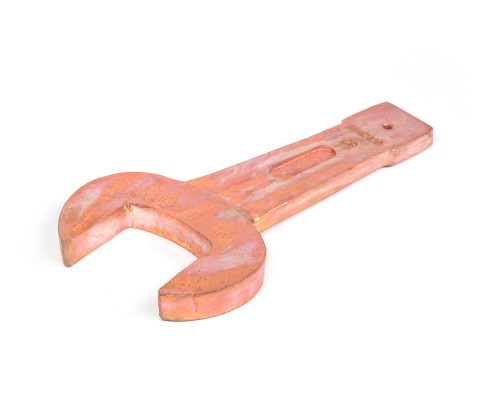 Ключ гаечный рожковый односторонний ударный 80 мм омеднение SITOMO