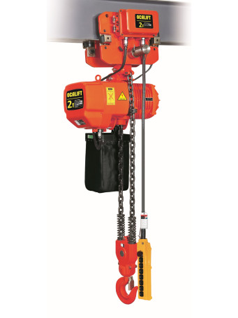 OCALIFT Chain Hoist mobile CHP 0202D 2T 6m 3.3/1.1 m/min 380V Electric OCA0202DT6m