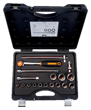 1/2" Set of end heads 7818MHR