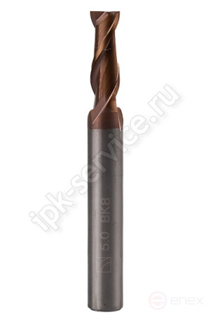 Carbide keyed milling cutter VK8 c/x f 8