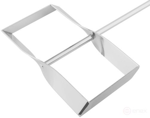 Миксер для строительных смесей оцинкованный усиленный Профи 212х700 мм