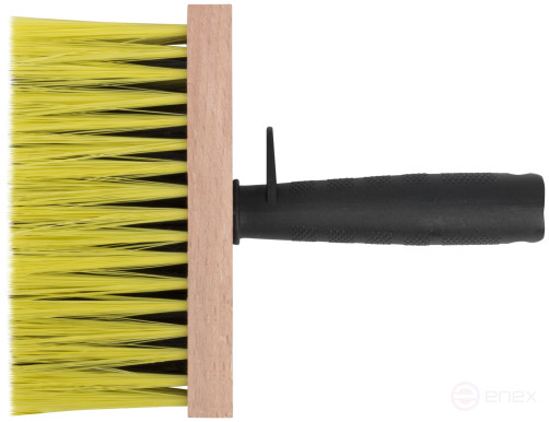 Макловица, искусственная щетина, деревянный буковый корпус 150 х 70 мм