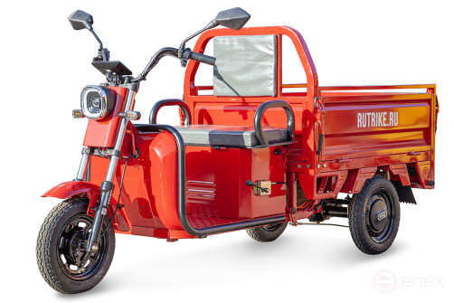 Cargo electric tricycle Rutrike Amulet 1100 60V650W, dark blue matte