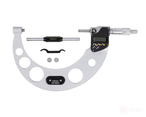 Микрометр гладкий МКЦ - 150 0,001 электр. 4 - кн. IP54 ЧИЗ