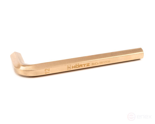Hexagon wrench 12 intrinsically safe alloy BeCu 166-12, HORTZ