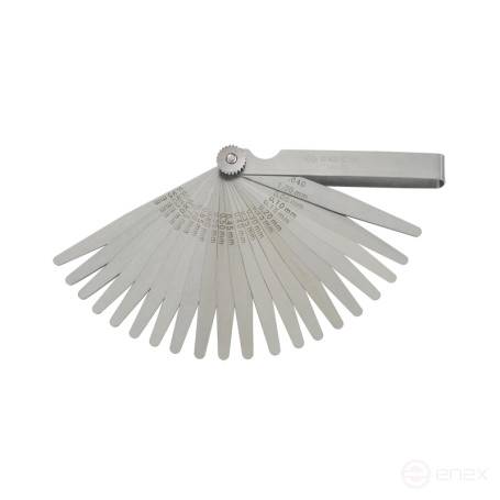 A set of probes for checking gaps, 0.05-1 mm, 20 pieces KING TONY 77340-20