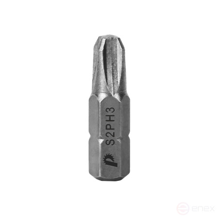 Screwdriver bit PRACTICE "Master" PH-3 x 25mm (3 pcs), blister