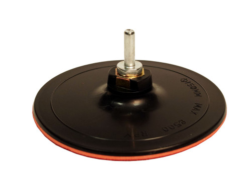 Support plate F 150 mm, M14, for the ear, velcro base, rigid, + adapter