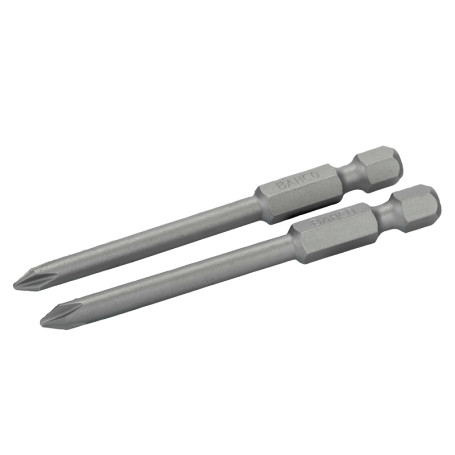 2 X Phillips PH1 70 mm 1/4 Screw Bits