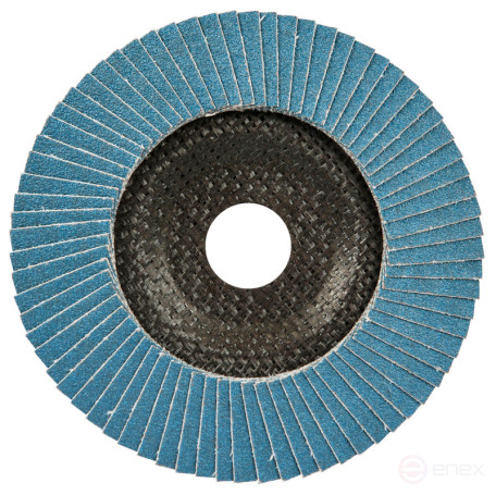 Круг лепестковый КЛТ 351 D125/60 цирконий 10/200 СИНИЙ