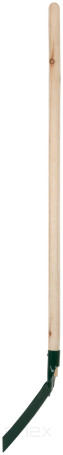 Shovel with stiffeners with wooden handle 220x270x1450 mm