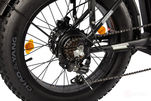 Gelbert Saturn 3 PRO MAX electric bike, black