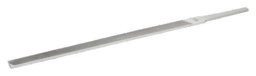 Напильник пазовый узкий без ручки 200 мм, насечка бархатная