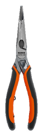 Long pliers with curved jaws, 200mm 2427 GC-200IP