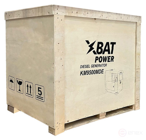 Генератор дизельный KM9500MDE 8000 Вт