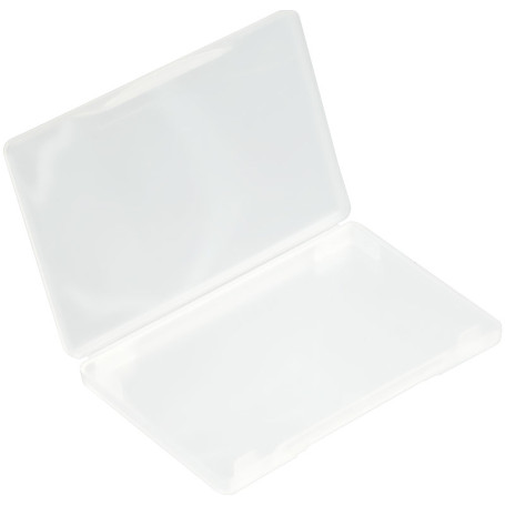 Футляр для визиток и карт СТАММ "Card Box", 69*100*10мм, прозрачный