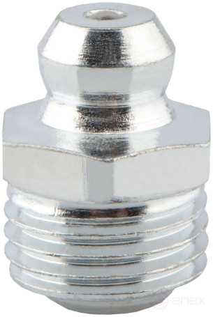 Пресс-маслёнка М10х1 прямая (10 шт)(Н1) АвтоDело 42159