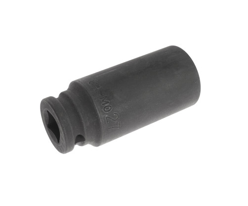 Головка торцевая ударная тонкостенная 12-гранная 1/2" х 27мм, длина 82мм JTC /1