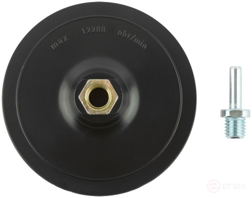 Attachment with Velcro for drill and earpiece Cutop Profi, 125 mm solid