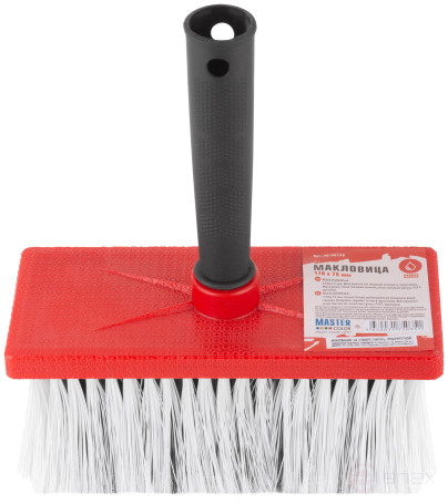 Макловица, пласт. основа, пластик.ручка, ПЭТ- щетина, 170 х 75 мм