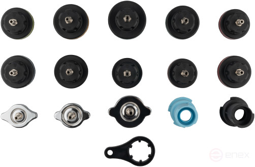 Набор для тестирования систем охлаждения 18 пр. (АвтоDело) 40149