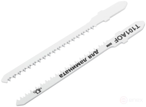 Blades for electric jigsaw, T101AOF, wood, Bimetal, 82 mm, 2 pcs.