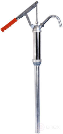 Насос для перекачки масла из бочки (рычажный; стальной корпус) АвтоDело (42031)