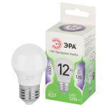 Лампа светодиодная ЭРА GREEN LINE LED P45-12W-865-E27 GL 12Вт шар холодный свет E27