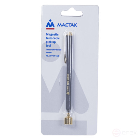Телескопический магнитный извлекатель, 650 мм, 2,2 кг МАСТАК 190-09650