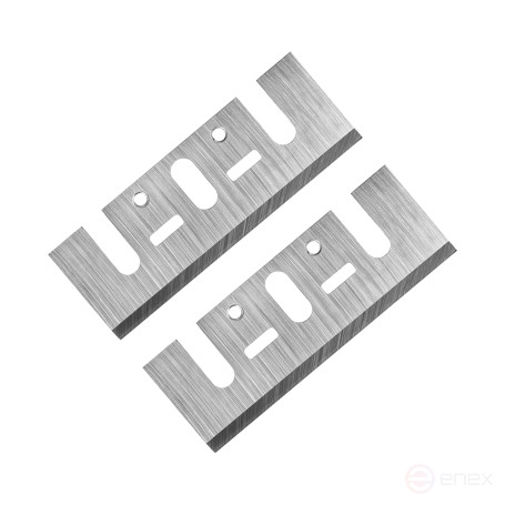 Нож для рубанка ПРАКТИКА 82 мм х 29 х 3 мм, быстрорежущая сталь, (2 шт), для Makita 1923H 1902 KP0810 (773-781)