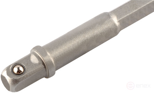 Адаптер-держатель для головок и вставок (1/4"<-->HEX1/4", L=65мм) АвтоDело 44801