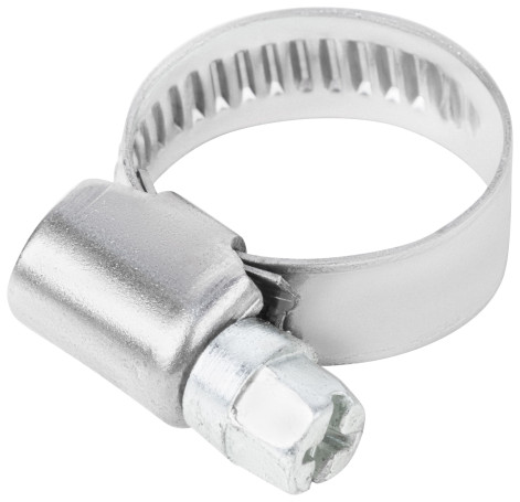 Хомут обжимной накатной, ширина 9 мм, нерж.сталь 12-20 мм