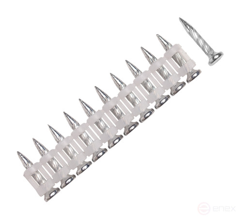 Гвозди для металла и непрочного бетона тип CN (2,7*19 мм, винтовые, 1000 шт/уп) FEDAST