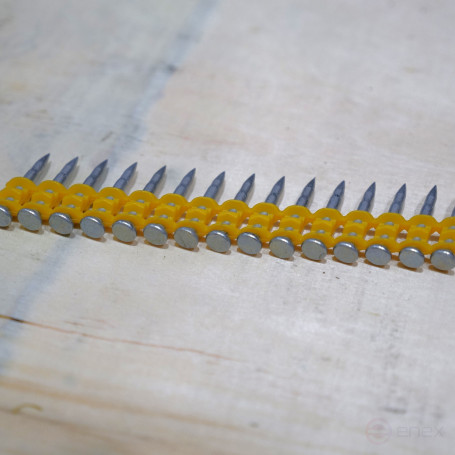 Гвозди по бетону для аккумуляторного пистолета DCN890 (3.0*25 мм, кован., 1005 шт/уп) FEDAST