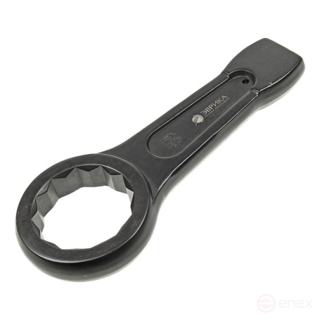 Ключ накидной 90мм ER-72090 ударный односторонний (L-375мм) ЭВРИКА /1/2