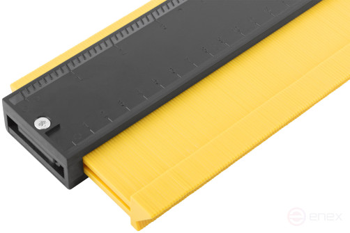 Marking template for tiles, plastic 250x100 mm