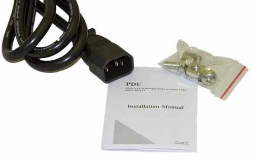 SHT10L-4SH-IEC Блок розеток для 10" шкафов, горизонтальный, 4 розетки Schuko, входной разъем IEC320 C14 10A, 250В, установочный размер 254 мм, 277х44.4х44.4мм (ДхШхВ), корпус алюминий