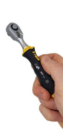 Felo Ratchet 1/4" Ergonic in Blister 49763541