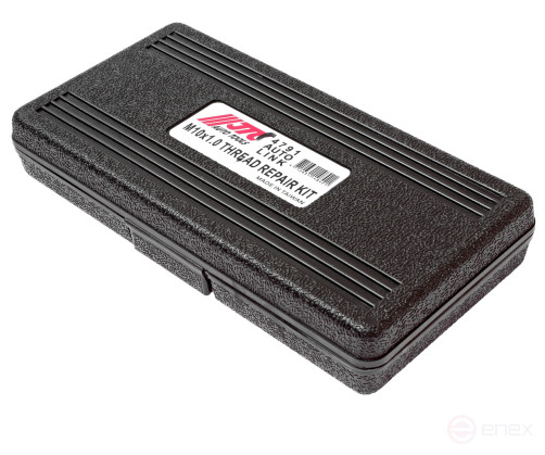 Набор инструментов и вставок для восстановления резьбы М10х1.0мм L=13.5мм 14 предметов JTC