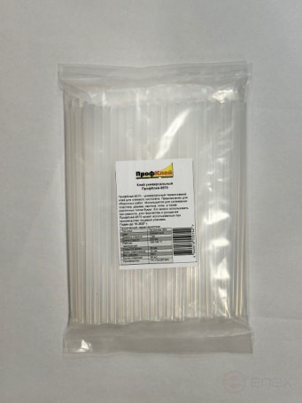 Клеевые стержни ПрофКлей-8510 прозрачные, 11х200 мм, 26 шт, 500 г